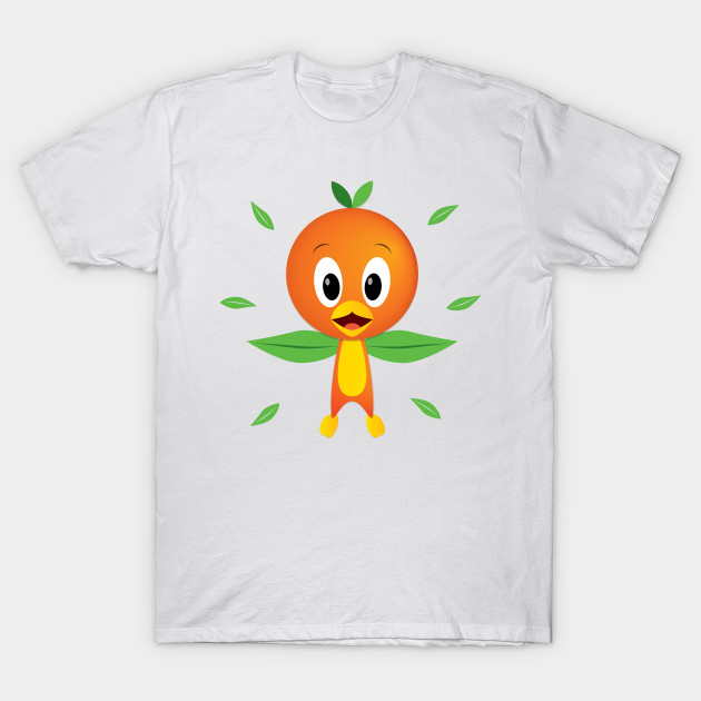 Bird with Orange Head T-Shirt-TOZ